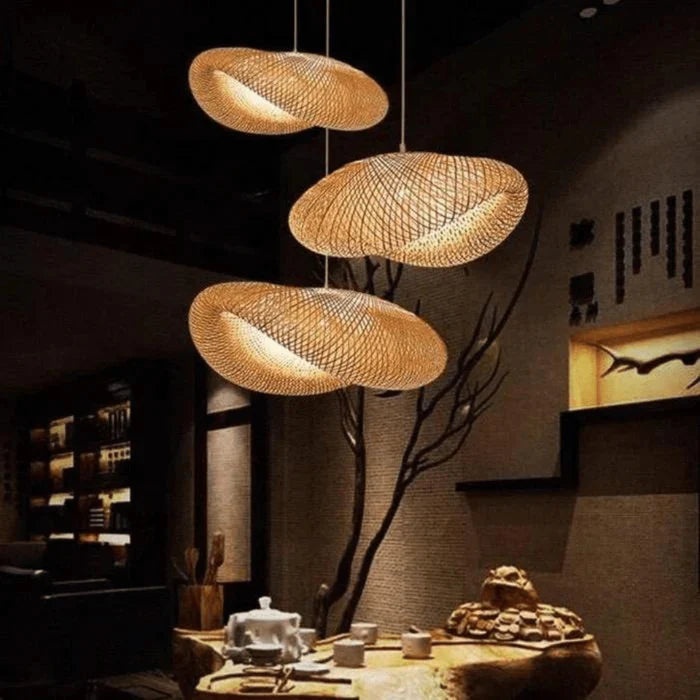 Trendy Pendel i Rattan Design 2