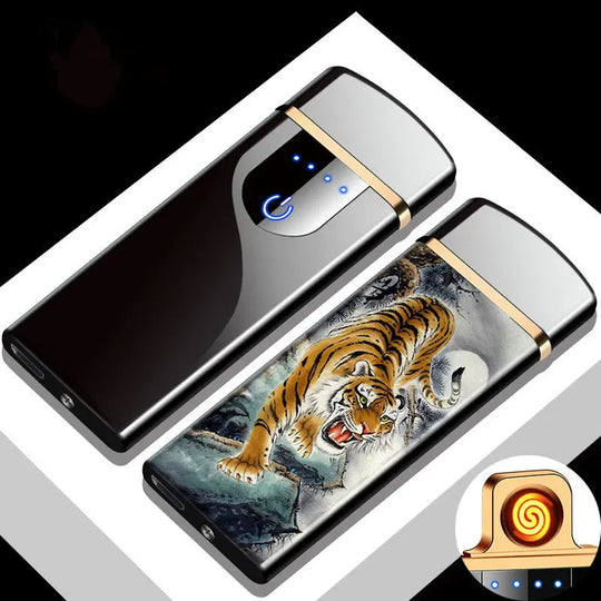 USB Genopladelig Plasma Lighter Vindafvisende 20