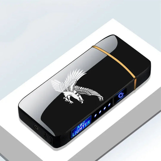 USB Genopladelig Plasma Lighter Vindafvisende 7
