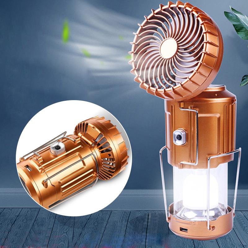 Udendørs LED Lys Ventilator til Camping 1