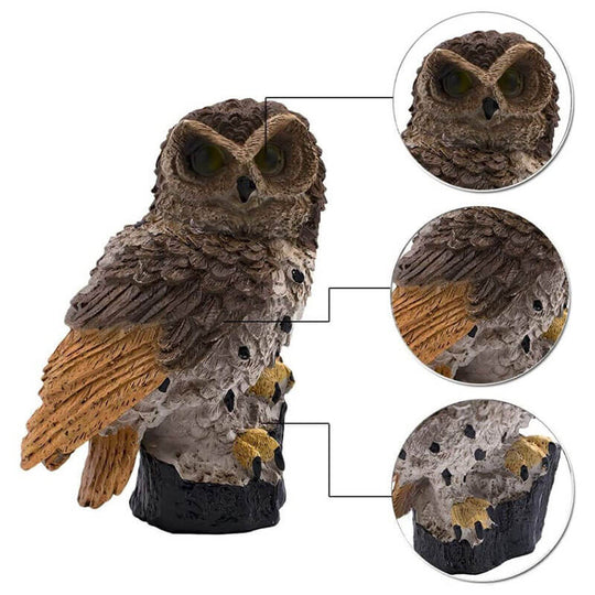 Udendørs Lampe med Ugle Design 3