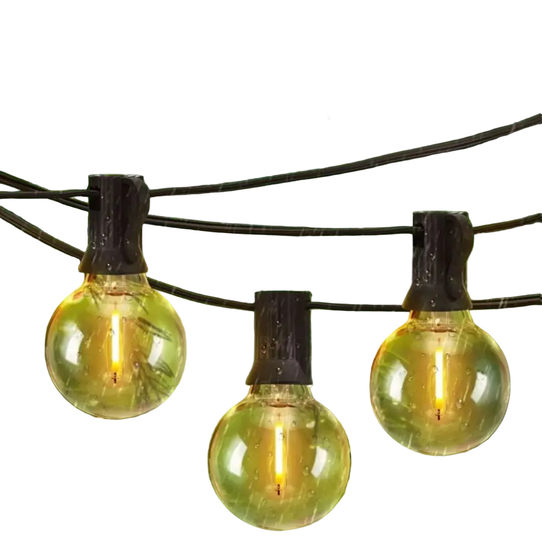 Udendørs Lysstreng med Solenergi 0