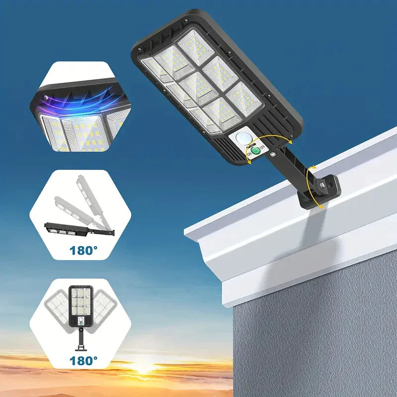 Udendørs Solar Flomlys med Bevægelsessensor 0