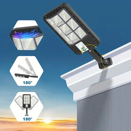 Udendørs Solar Flomlys med Bevægelsessensor 0