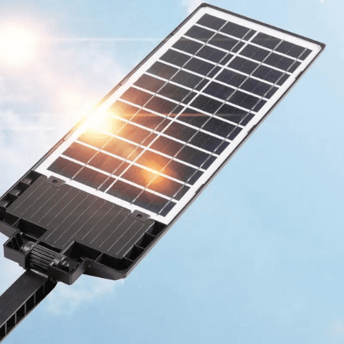 Udendørs Solcellelampe SunGuard 3000 - Vejrbestandig Belysning til Indkørsel og Have 1