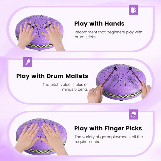 Udendørs Tromme til Meditation og Musik 4