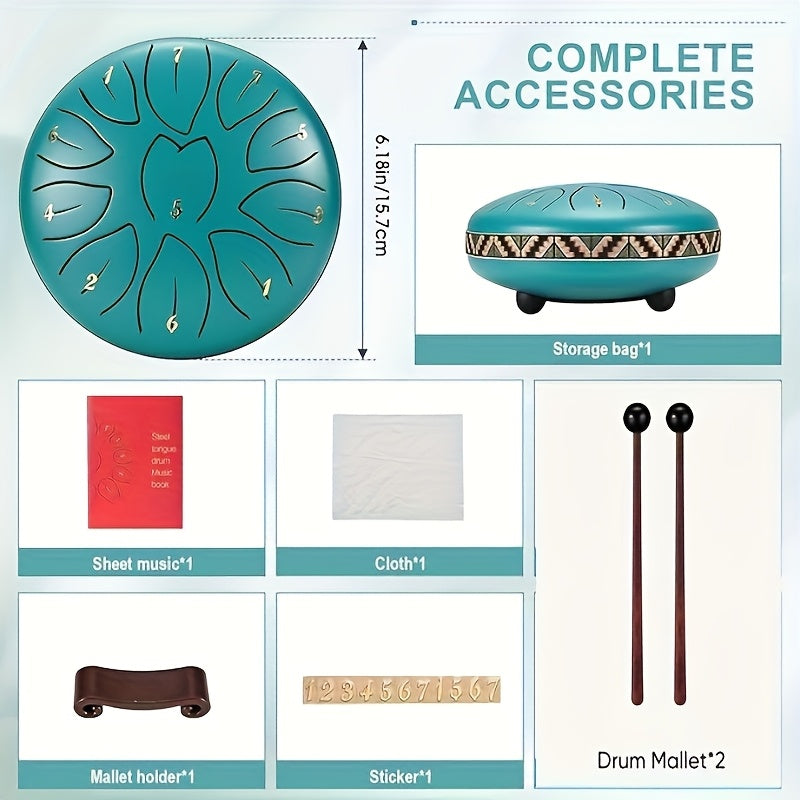 Udendørs Tromme til Meditation og Musik 6