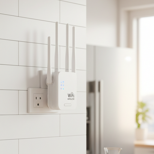 Udendørs WiFi Booster Lang Rækkevidde Dual-Band Forbedret Dækning 2