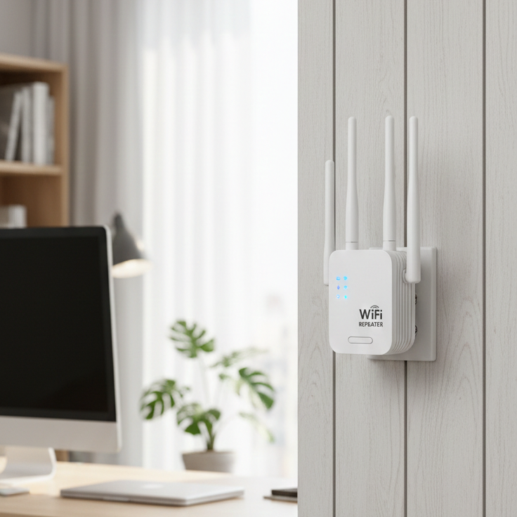 Udendørs WiFi Booster Lang Rækkevidde Dual-Band Forbedret Dækning 3