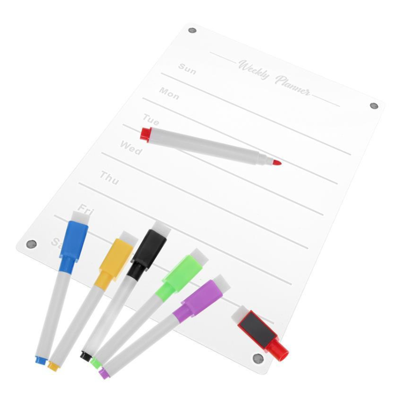 Ugentlig Køleskab Planner til Organisering 1