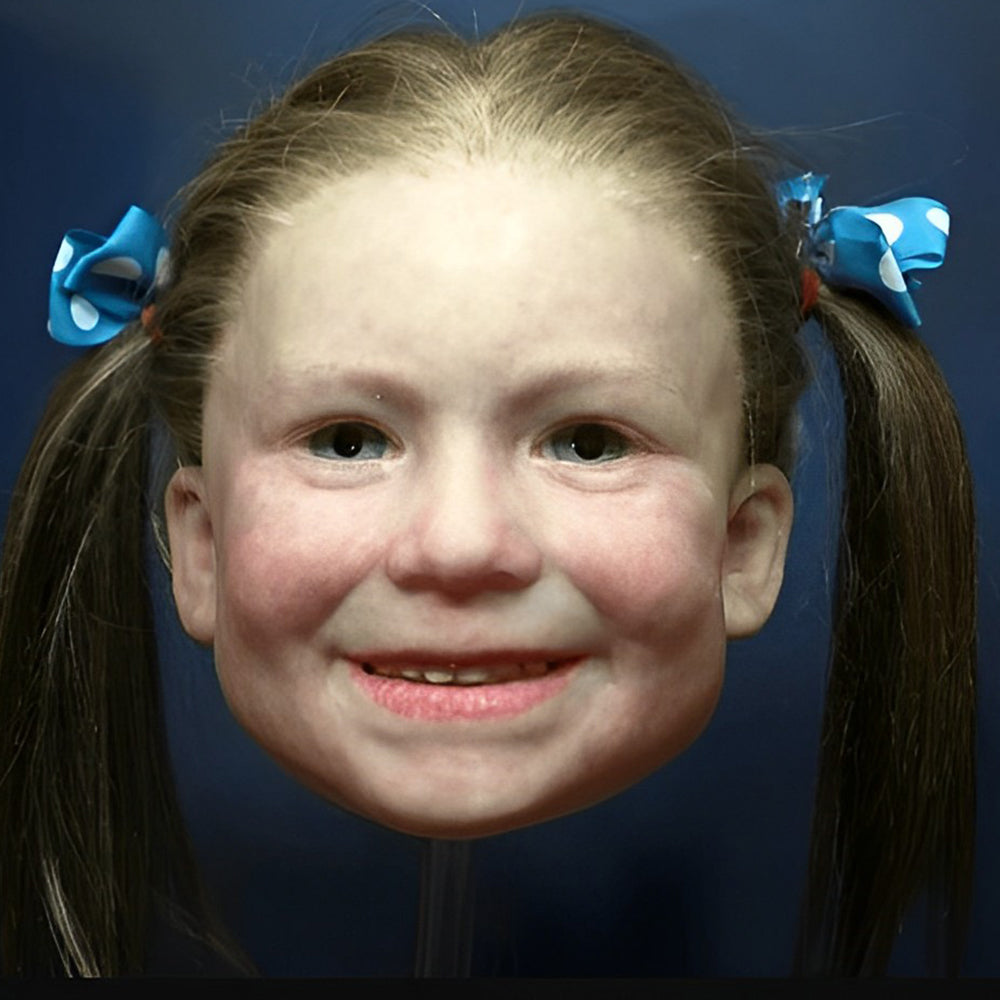 Unisex Ansigtsmaske til Halloween og Cosplay Realistisk Design 10