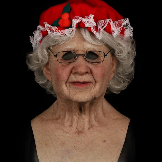 Unisex Ansigtsmaske til Halloween og Cosplay Realistisk Design 12