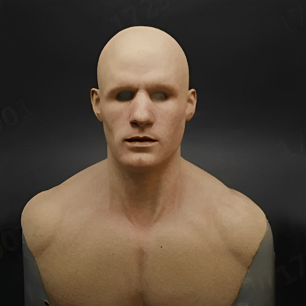 Unisex Ansigtsmaske til Halloween og Cosplay Realistisk Design 17