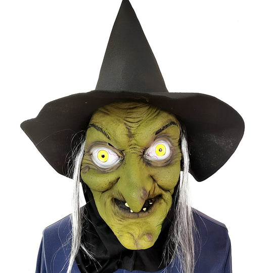Unisex Ansigtsmaske til Halloween og Cosplay Realistisk Design 22
