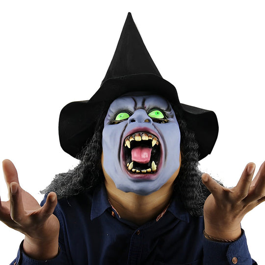 Unisex Ansigtsmaske til Halloween og Cosplay Realistisk Design 29