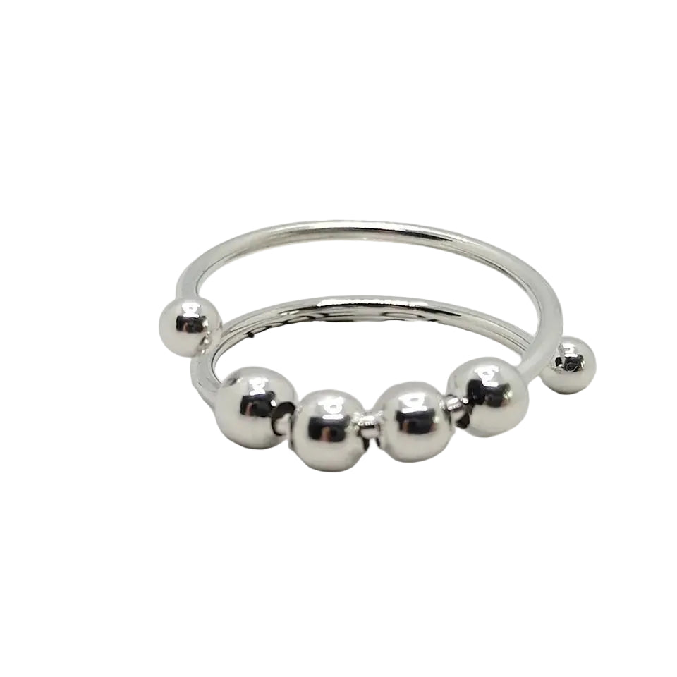 Unisex Anti-Stress Ring Roterende Design 0