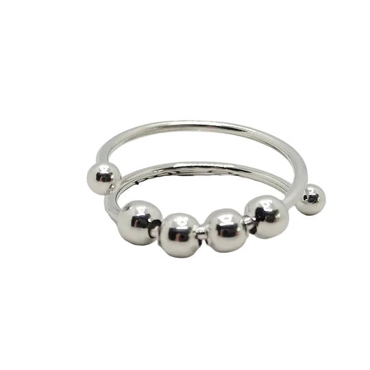 Unisex Anti-Stress Ring Roterende Design 0