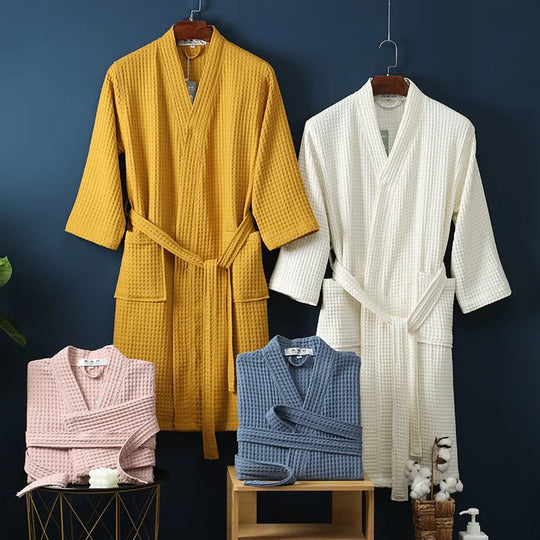 Unisex Badekåbe Komfortabel til Hygge og Afslapning 7