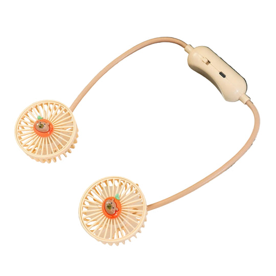 Unisex Bærbar Halsventilator Fleksibel Design 0