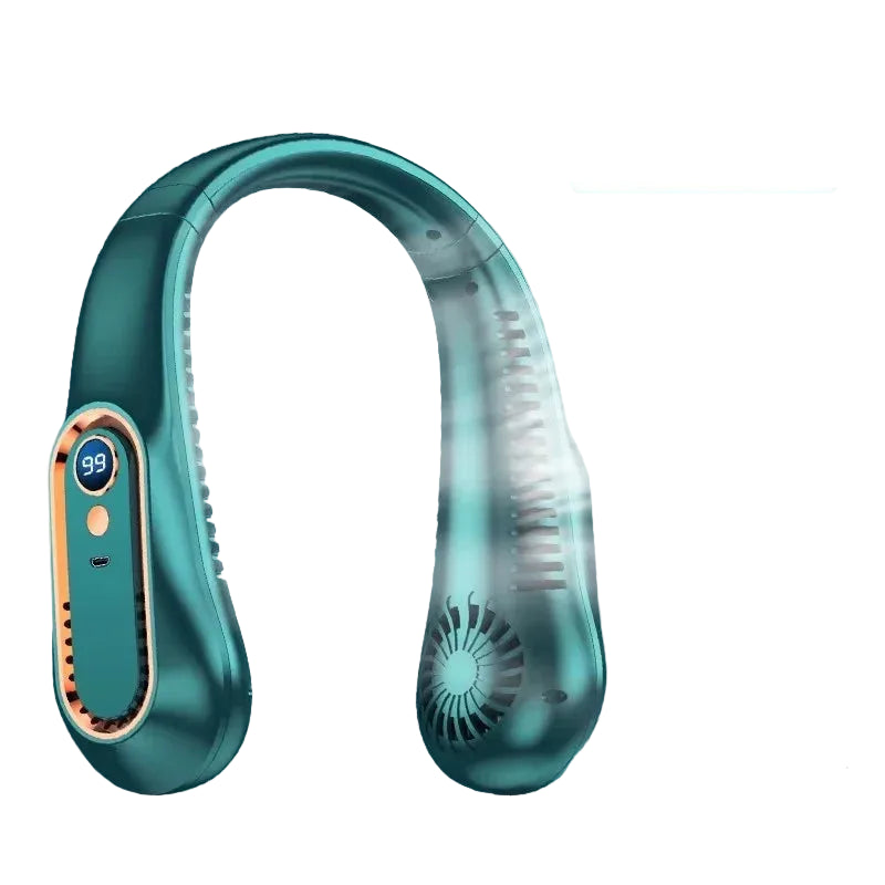 Unisex Bærbar Halsventilator Med Justerbar Luftstrøm 10