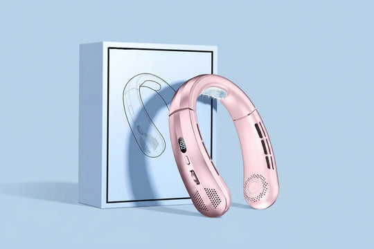 Unisex Bærbar Halsventilator Med Justerbar Luftstrøm 7