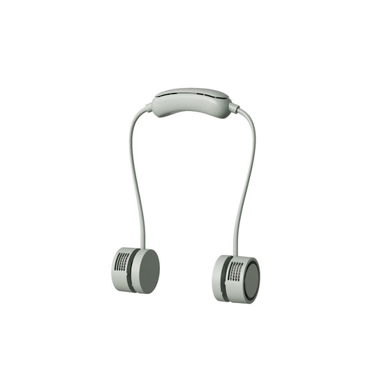 Unisex Bærbar Halsventilator med Dobbelt Blæser og USB-Opladning 6