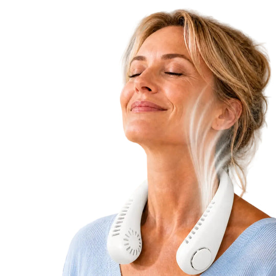 Unisex Bærbar Halsventilator med Justerbare Hastigheder 0