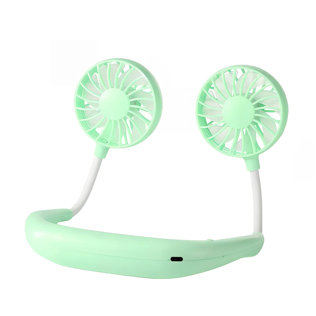 Unisex Bærbar Halsventilator med Justerbare Hastigheder 6