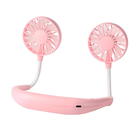 Unisex Bærbar Halsventilator med Justerbare Hastigheder 8
