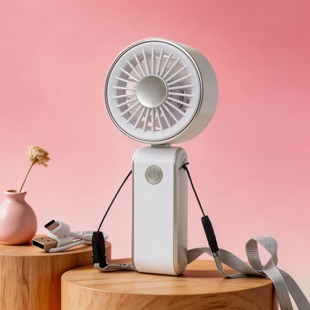 Unisex Bærbar Mini Ventilator Kompakt Design 2