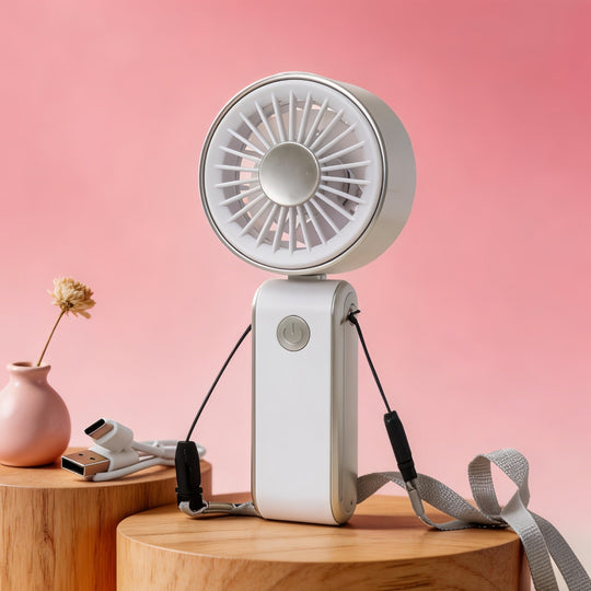 Unisex Bærbar Mini Ventilator Kompakt Design 2