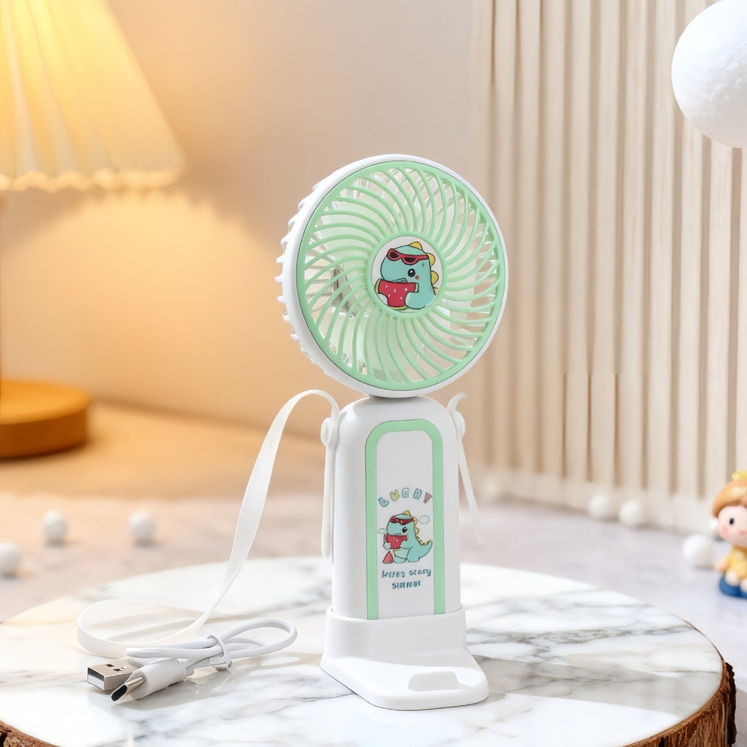 Unisex Bærbar Mini Ventilator Kompakt Design 3