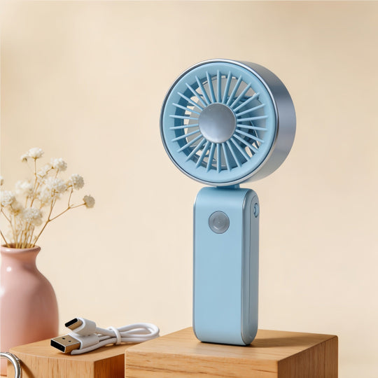Unisex Bærbar Mini Ventilator Kompakt Design 6