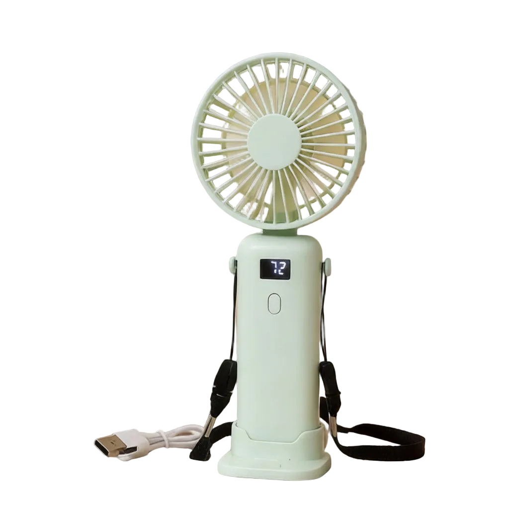 Unisex Bærbar Mini Ventilator Kompakt Design 7