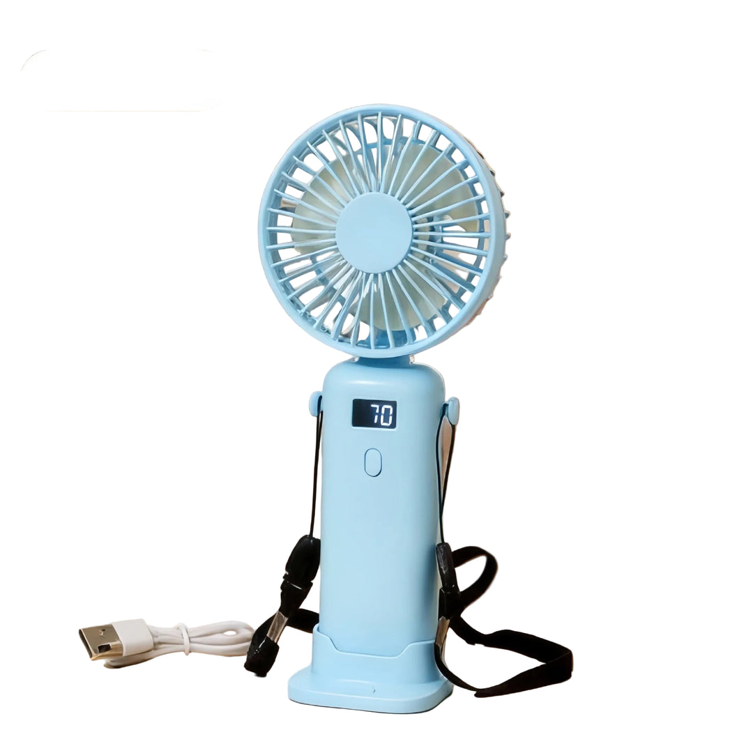 Unisex Bærbar Mini Ventilator Kompakt Design 9