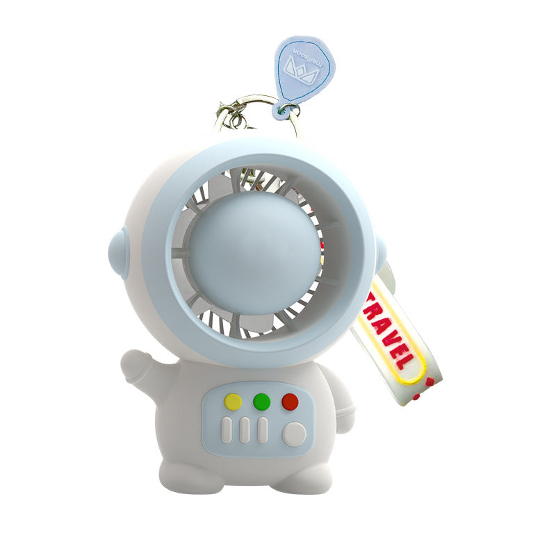 Unisex Bærbar Mini Ventilator Robotdesign Kompakt 0