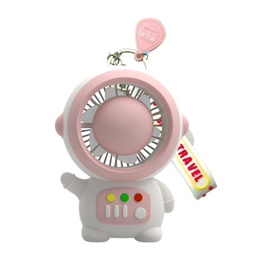 Unisex Bærbar Mini Ventilator Robotdesign Kompakt 4