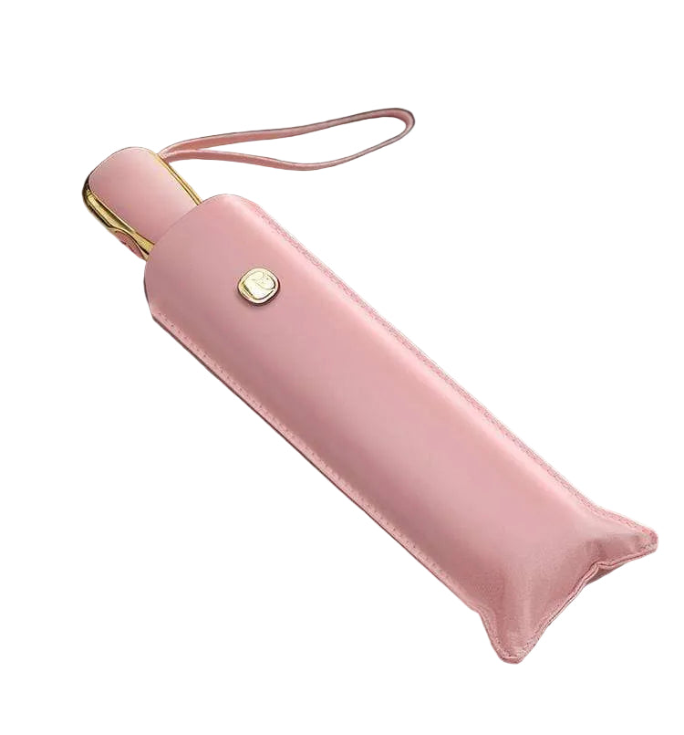 Unisex Bærbar UV Paraply med Hurtig Åbning 0