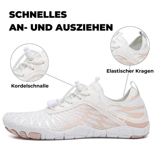 Unisex Barfodssko Tynd Sål Bred Tåboks 4