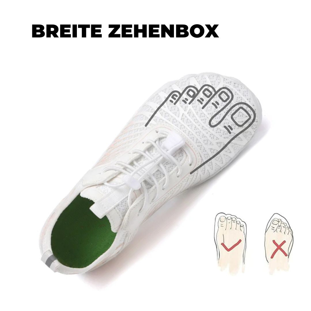 Unisex Barfodssko Tynd Sål Bred Tåboks 5