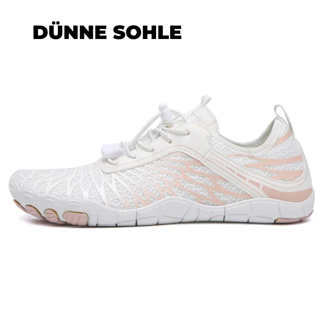 Unisex Barfodssko Tynd Sål Bred Tåboks 6