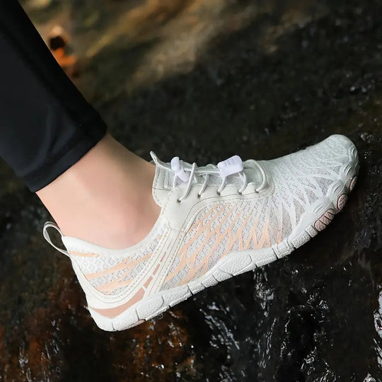 Unisex Barfodssko Tynd Sål Bred Tåboks 8