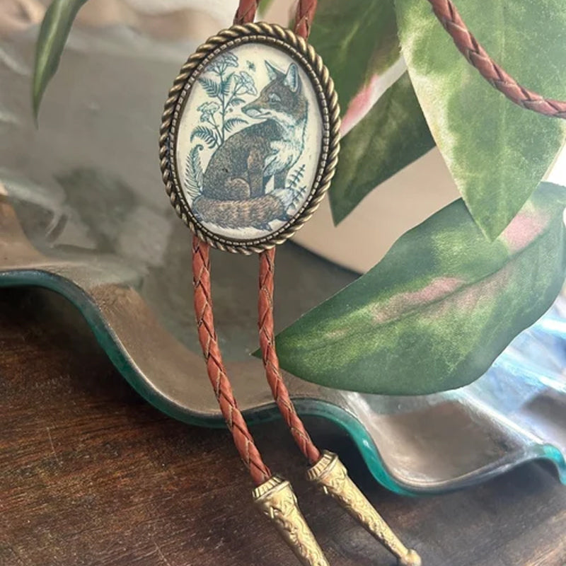 Unisex Bolo Tie med Banjo Frog Design 1