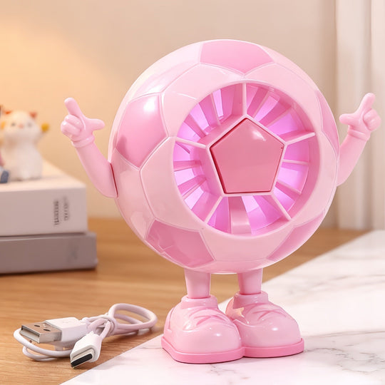 Unisex Bordventilator Kompakt Figurdesign USB-drevet Støjsvag 16