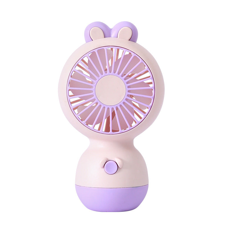 Unisex Bordventilator Kompakt Figurdesign USB-drevet Støjsvag 25