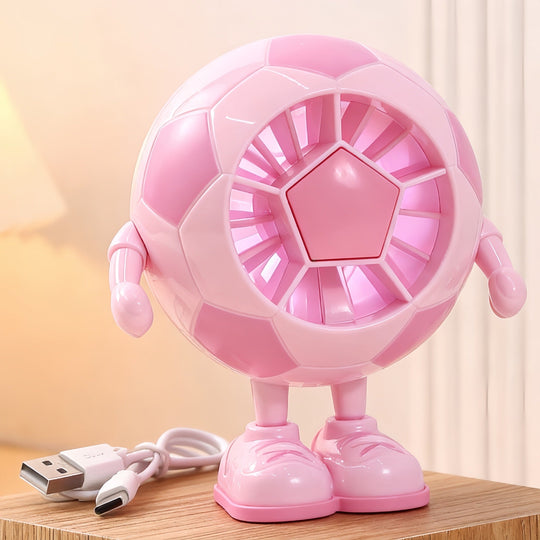 Unisex Bordventilator Kompakt Figurdesign USB-drevet Støjsvag 5