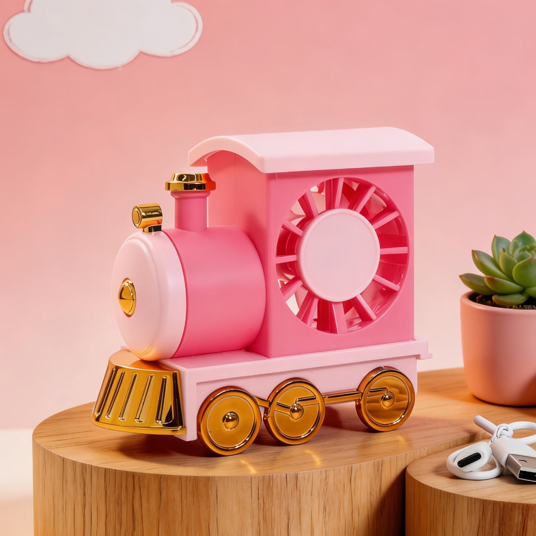 Unisex Bordventilator Kompakt Figurdesign USB-drevet Støjsvag 6