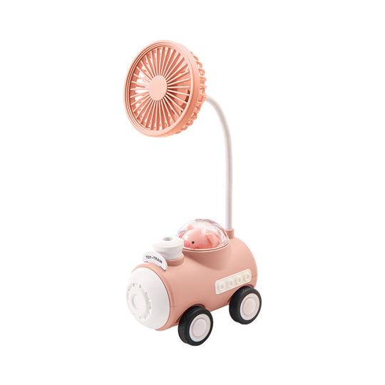 Unisex Bordventilator med Justerbart Blæserhoved og Kreativt Design 1