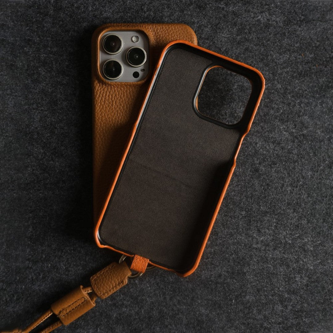 Unisex Crossbody Telefon Taske Læder 2