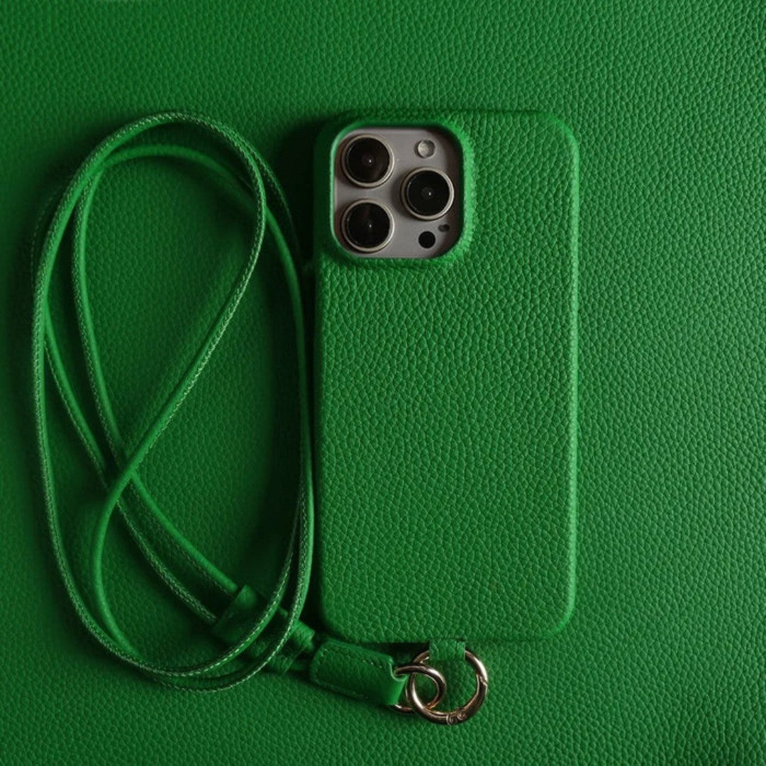 Unisex Crossbody Telefon Taske Læder 5